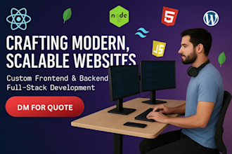 dynamic website development,custom fullstack website development,web page design