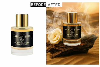 edit, composite, and stage your product image in photoshop