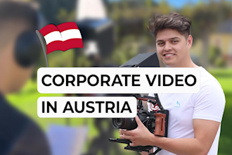 film a professional corporate video in austria
