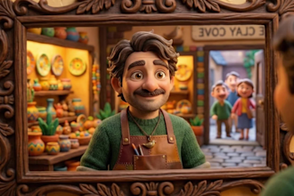 create premium claymation style ai video 3d ai claymation modern ai claymation