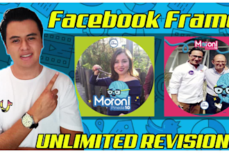 design the best facebook frame in only 24 hours