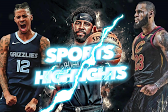 create basketball football, sports highlights, video recruitment in hd