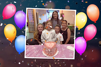 create a professional photo and video slideshow