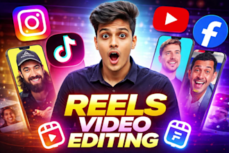 edit viral instagram reels, tiktok, and youtube shorts for your brand