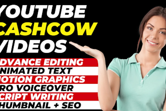 create faceless automation videos for technology, crypto, facts, gadget, history