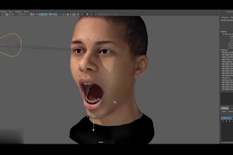 3d iclone, animate,rig 3d avatar,3d face expression, lips sync,rig animaze model