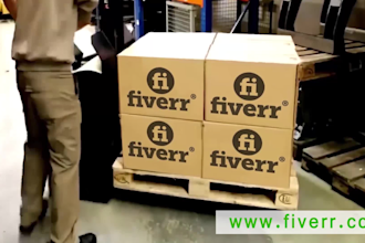 place your logo on moving truck, car or delivery box video