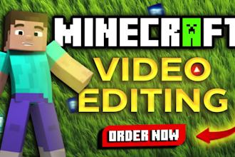 professionally edit your minecraft video