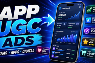 create engaging ai ugc video ads for mobile apps, saas, ugc app videos