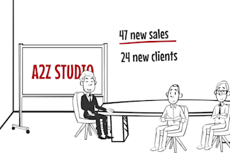 create 2d animated explainer video or 2d animation video