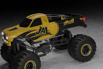 model any vehicle and its transformer robot