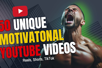 create mind motivational video for youtube channel