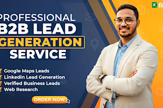 scrape google maps data for b2b leads and business growth