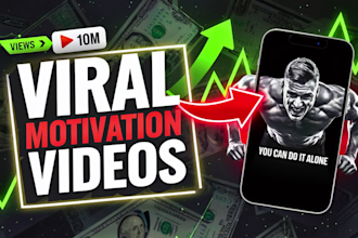 create viral motivational shorts tiktok and instagram reels