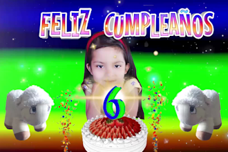 make an original happy birthday greeting video
