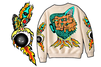 draw unique hoodie design artwork