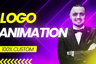 create professional custom logo animation