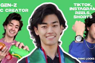 make ugc content for your brand as a gen z asian male