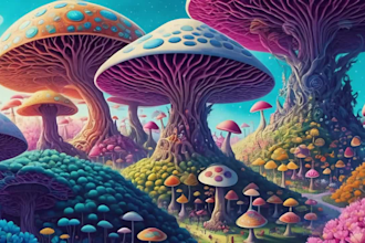 create trippy psychedelic ai music video