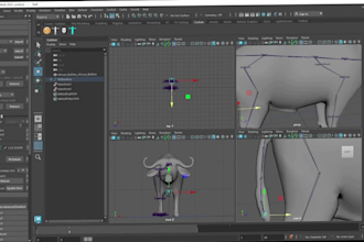 do 3d character modeling for rigging and 3d printing