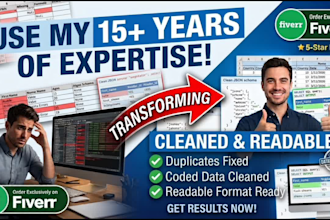 convert messy and encoded data into clean readable files and databases