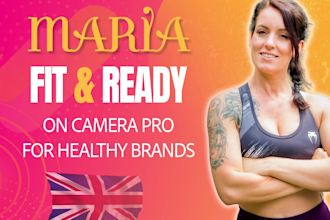 create ugc fitness videos as your presenter and influencer