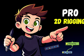 do 2d character rig on toon boom harmony