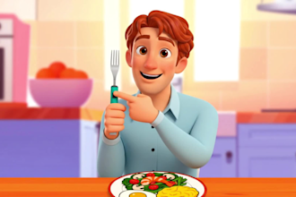 create pixar style ai character product explainer video