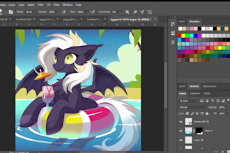 urgently draw awesome pony character oc and mlp
