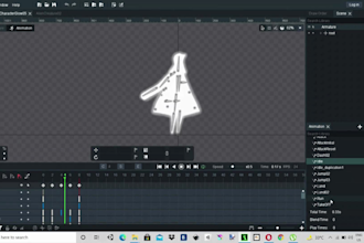 character design and animations for video game