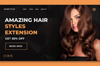 design weebly website or wordpress redesign website