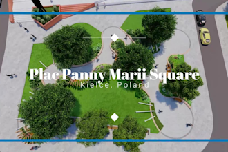 do urban master plan, community landscape park, sports club