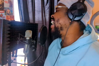 record a black male voice over in 24hrs