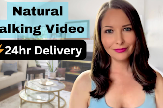 record a natural talking video today