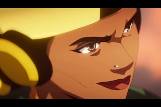 make 2d music video, 2d cartoon animation, animated short file anime fighting