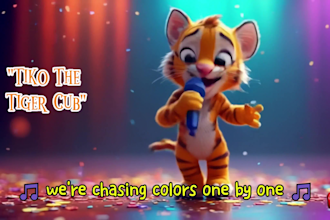 create fun and educational 3d cartoon animations for kids
