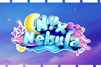 design a cute kawaii anime logo japanese style for vtuber and streamer