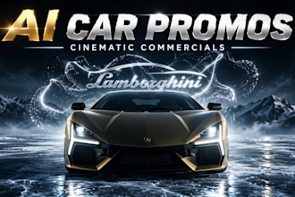create ai car promo videos, car commercials and automotive video ads