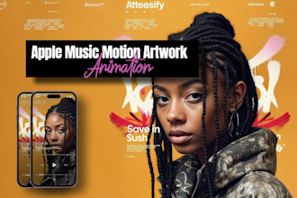 animate your apple music album cover, motion cover