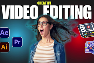 do expert video editing for youtube with stock clips and custom explainer videos