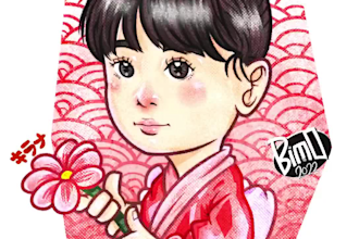 draw unique digital doodle popart caricature