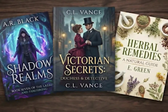 do book cover design, ebook cover design, kdp book cover, book design