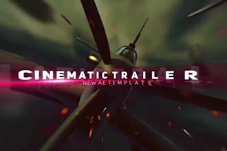 create movie, game, brand, book trailer or promo