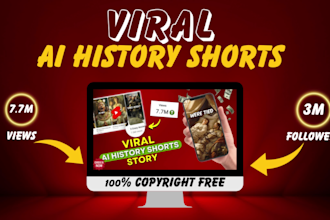 create ai history youtube shorts, instagram reels, tiktok with channel setup