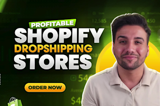 build your professional automated dropshipping shopify store