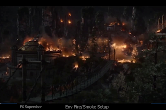 create professional houdini fx simulations, explosions, fire, smoke, destruction