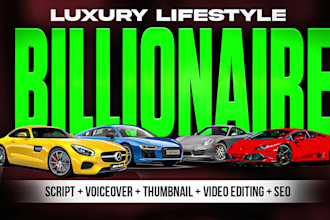 make automated luxury or lifestyle cash cow youtube videos