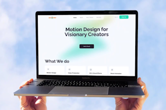 create best website promo video and app promo video