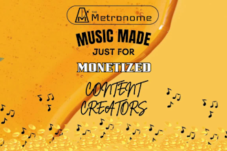 supply original background music for all content creators