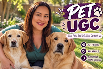 create engaging pet ugc video ads for your brand